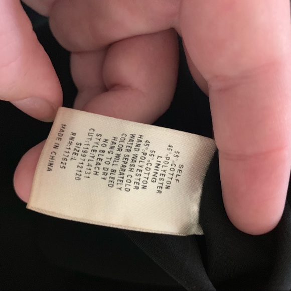 Black Strapless YA dress size L - Picture 5 of 7